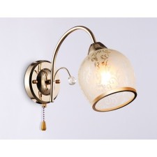 Wall lamp with Ambrella Light, Traditional, TR3195, 1HE27, Color Gold