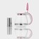 Glass teapot, 1.5 l, with metal sieve, color mix