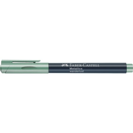 Marker for decorating Faber-Castell Metallics, peppermint metallic, bullet, 1.5 mm-1
