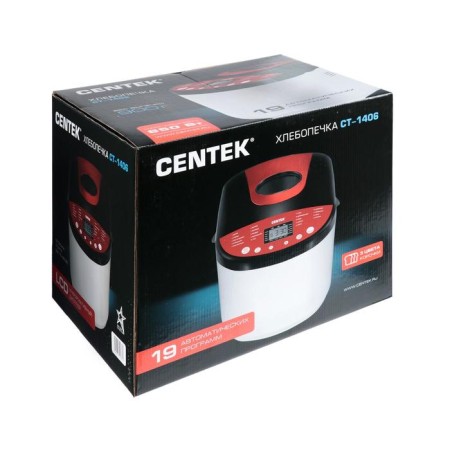 Bakery Centec CT-1406, 650 W, 19 programs, starting start, white-7