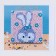 Application with pompom "Bunny" size - 20 × 20 cm, glue 30 ml
