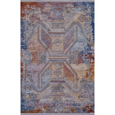 Rectangular carpet Karmen Hali Rim, size 228x400 cm, color Grey/Grey