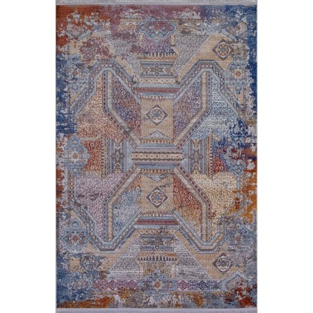 Rectangular carpet Karmen Hali Rim, size 228x400 cm, color Grey/Grey