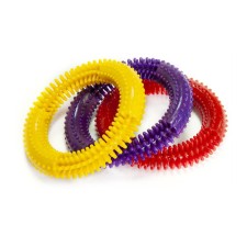 Ring with spikes No. 7 Zononic (reinforced), 15.5 cm, PVC plastric, mix of flowers