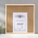 Roof photo frame 2/3 40x40 cm