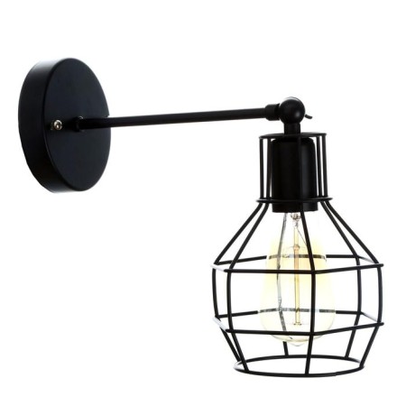 Bra "Audrey" 1x40W E27 Black 20x15x20 cm.-3