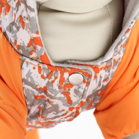 Orange overall overalls, fleece, XL (DS 32-34, Osh 32, OG 40-44 cm)-5