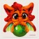 Set for creativity. Fluffy toy "Dragon with a ball"