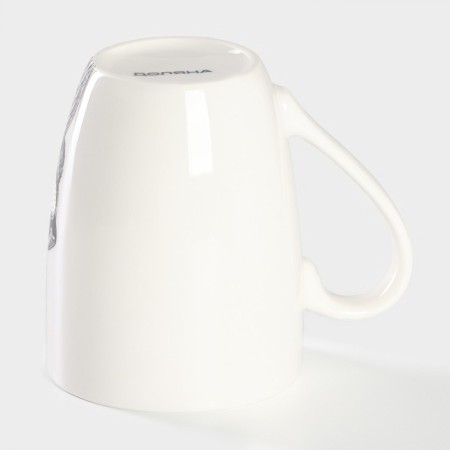 Porcelain share mug "King of animals", 350 ml-2