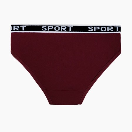 Cowards women's slips, burgundy color, size 44-46-2