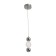Saturo lamp LED 9W 3000k chrome 8x8x22-172 cm