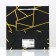 Package Gift craft "Golden Lines", foil, 22.5 x 23 x 10 cm, set 12 pcs.