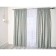 Curtain, size 150x270 cm, turquoise color
