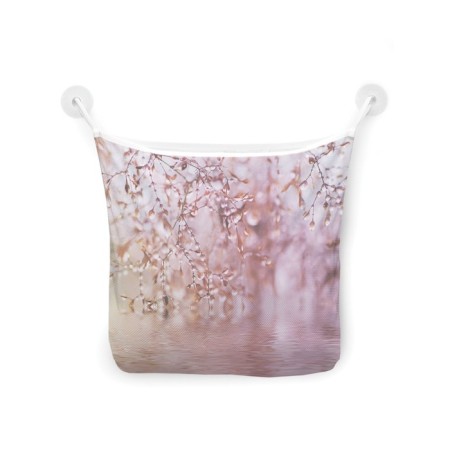 Organizer in a bath on suction cups "Autumn Song", for storing toys and trifles, size 33x39 cm-2