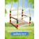 Children's swing, pendant, wooden