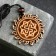 The amulet "Valkyrie" Sunny Cedar, a symbol of protection and wisdom