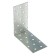 Fixing corner 100 x 100 x 50 x 2 mm, galvanized