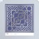 Scrapbooking paper silver "eclectic" density 180 g 15.5x17 cm
