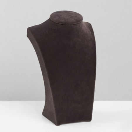 Bust for jewelry, 12 × 6 × 19 cm, h = 19 cm, phlock, color gray graphite-1