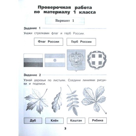Verification work. GEF. The surrounding world, new design, grade 2. Pleshakov A.A.-1