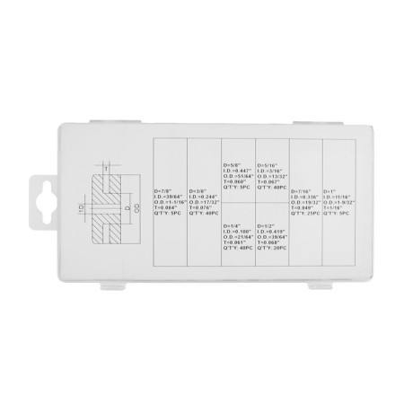 Sealing ring, 8 types, set 180 pcs-2