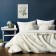 Cover with pillowcases "Alice", size 160x220 cm, ivory color