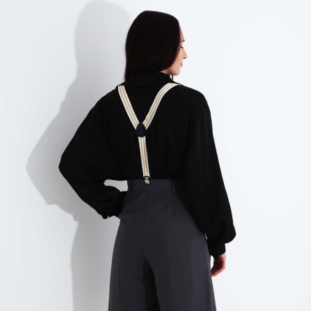 Adults adults, width 2.5 cm, beige color-1