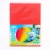 Cardboard tinted, A3, 50 sheets, 10 colors, moped, bilateral, in a bag, 140 g/m², Smeshariki
