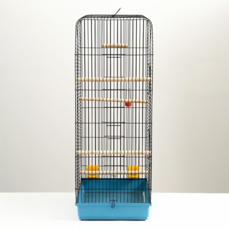 Ricky 5 birds, 48 ​​x 36 x 97 cm, mix of flowers-2