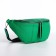 Bag Cross-Bodi with a zipper, green color