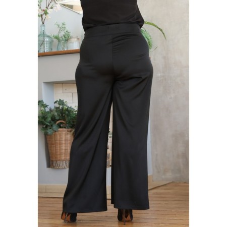 Female suit, size 48, black color-7