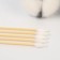 Cotton sticks, package 100 pcs., Tip - sharp, cotton/bamboo (stick)
