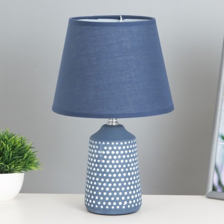 Table lamp "Iliana" E14 40W blue 20x20x31cm Risalux