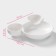 Menzhitsa Porcelain shares "Bear", 400 ml, 19 × 13.5 cm, 3 cells, white color