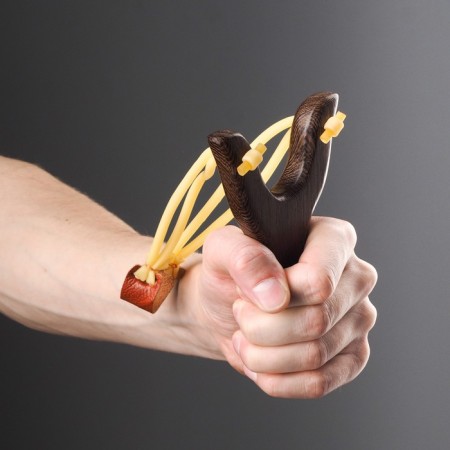 Wooden slingshot "hooligan"-3