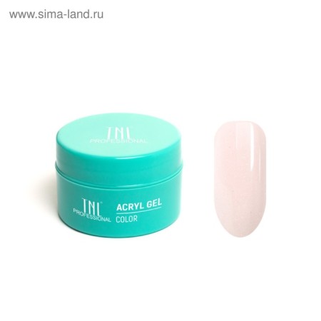 Camouflage nail gel, Acryl Gel TNL Illusion, No. 01, light pink with shimmer, 18 ml-3