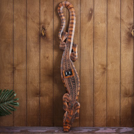 Wall geckon calendar tree 2.5x13x80 cm mix-22