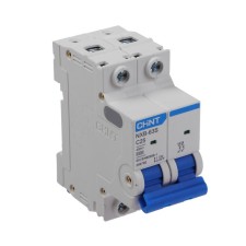 Automatic circuit breaker Chint NXB-63S, 2P, C 25 A, 4.5 KA