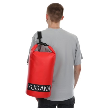 Yugana hairshome, PVC, waterproof 15 liters, one belt, red-12