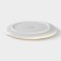 Porcelain dining plate Magistro "Cerera", d = 20 cm, orange color