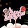 Topper "Ah what a woman", in packaging, pink, 15 × 7 cm