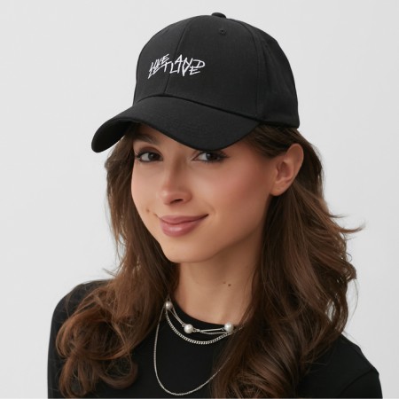 Minaku baseball cap, black color, size 56-58