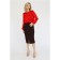 Blouse with ruffles, size 46