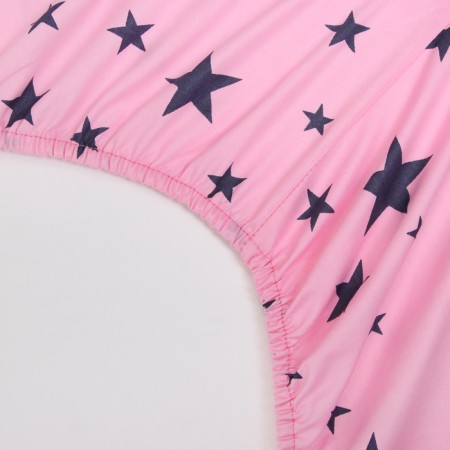Lovelife bedding set "Stars" 112*143 cm, 60*120+20 cm, 40*60 cm, satin, 100% cotton-3
