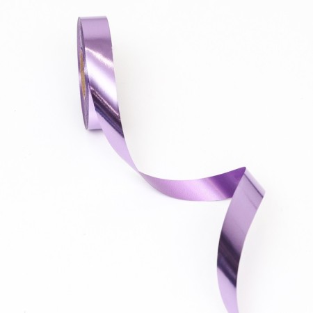 Decor tape and gift, metallized, lavender, 2 x 45 m-2
