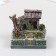 Figure for Florarium Polystone "Stone House with Garden" 7x6x6.5 cm