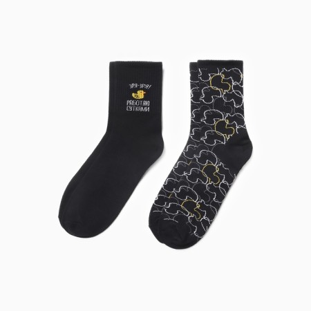 A set of male socks KAFTAN "days", p. 41-44 (27-29 cm), 2 pairs
