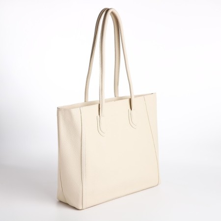 Zipper bag with lightning, milk color-2