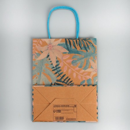 Gift Craft Package, Packaging, Flowers for You, 18 x 23 x 10 cm-8