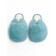 Softy slippers, size 38-39, blue color